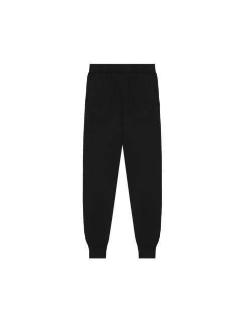 PANGAIA Mens DNA Knitted Track Pants - Black