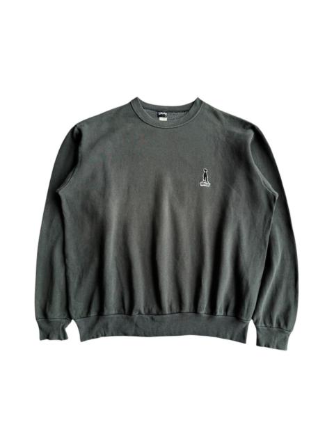 Stüssy Vintage Stussy 80s Stickman Embroidered Crewneck