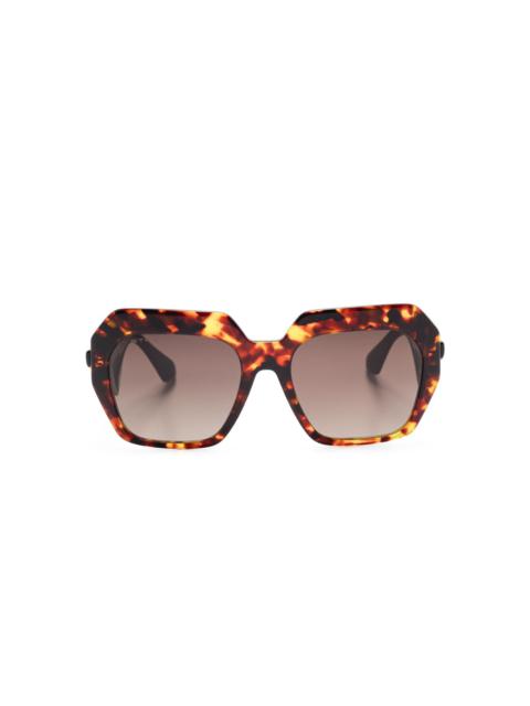 Etro geometric-frame sunglasses