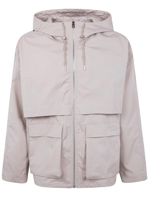 Maison Kitsuné Hooded Zipped Windbreaker