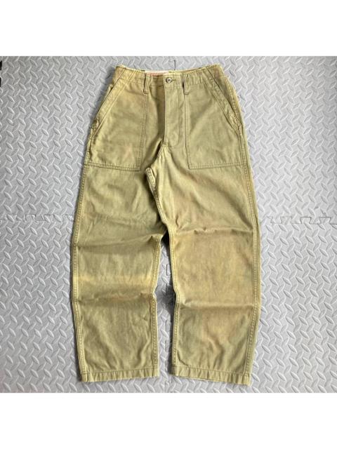 Engineered Garments Engineered Garments Men's Khaki and Green Trousers