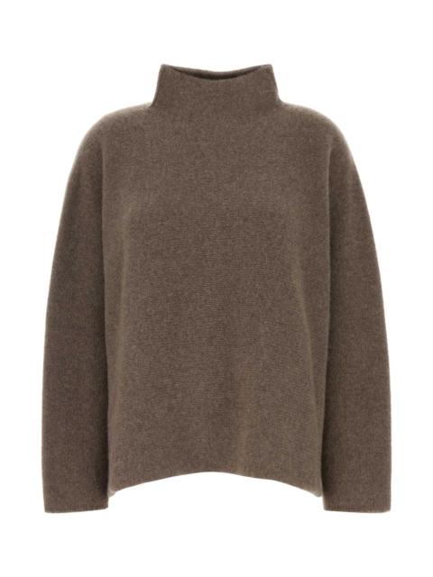 GIORGIO ARMANI Giorgio Armani Women Mud Cashmere Oversize Sweater