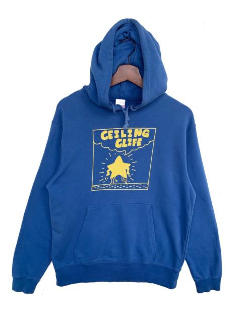 Other Designers Cartoon Network - Vintage Unite Athle Ceiling Clift Hoodie/Size M/Blue Colour