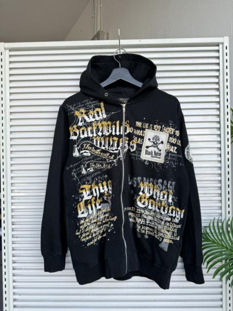 Other Designers Japanese Brand - Vintage Beaumere Skulls Punk Riot Poem Hoodies