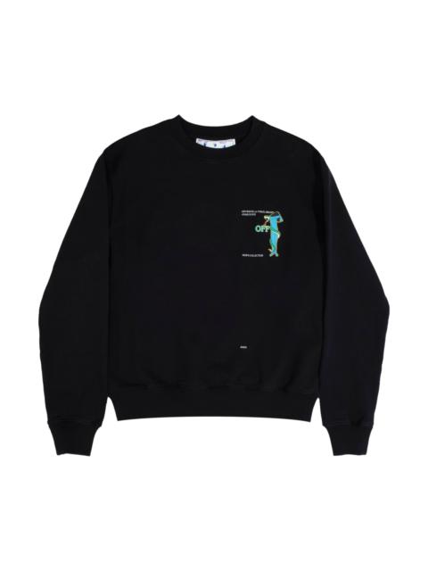 Off-White Off-White Adam Is Eve Slim Crewneck 'Black/White'