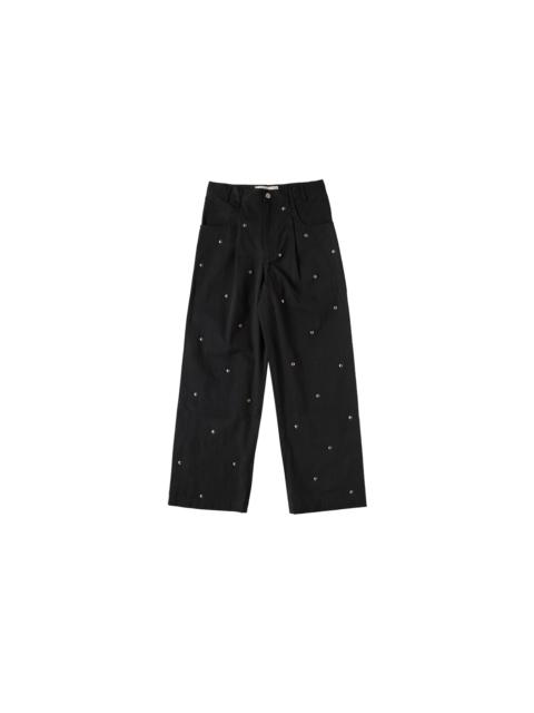 Song for the Mute Song For The Mute Metal Bead Boyfriend Jeans Black