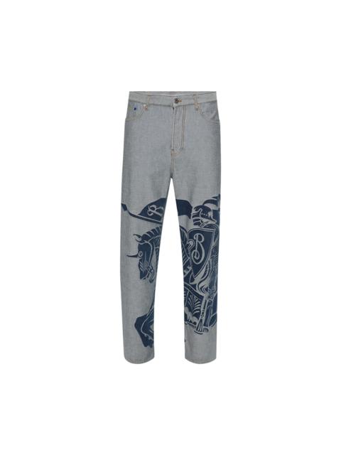 Burberry Logo Jeans 'Denim Blue'