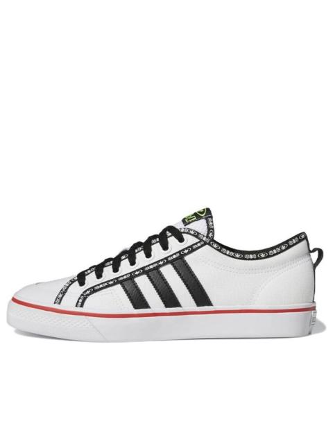 adidas adidas Nizza 'White Vivid Red' GX6093