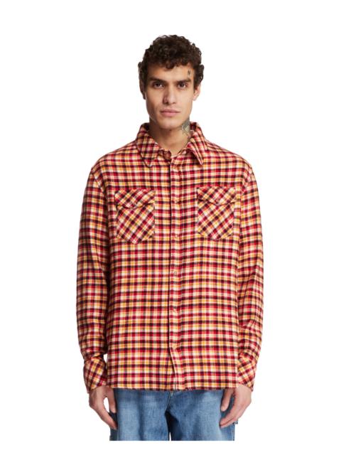 God’s True Cashmere Red Cashmere Shirt