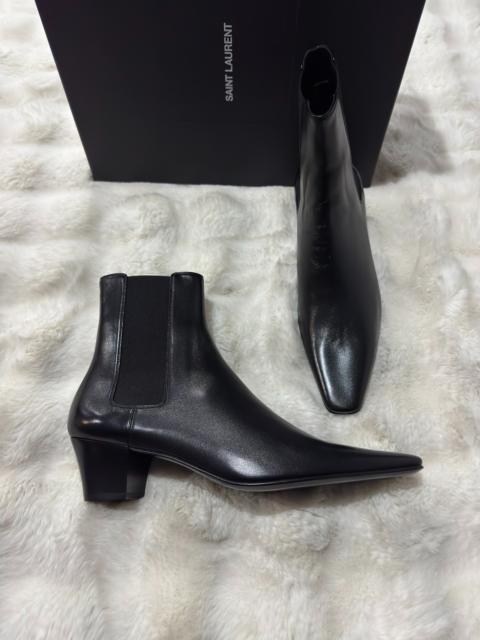 SAINT LAURENT Brand new Saint Laurent (SLP) "Rainer" men's boots (runway model)
