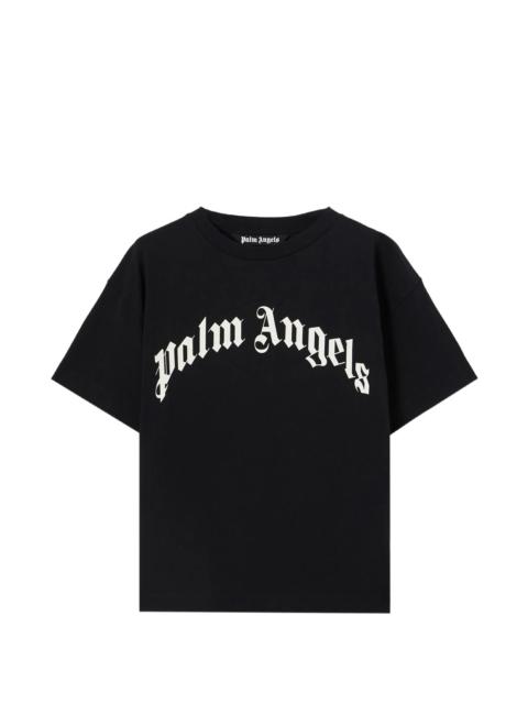 Palm Angels Palm Angels Curved Logo T-shirt