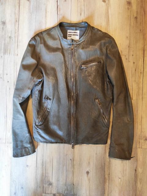 Other Designers Gene Par Yukio Mishiba - GRAIL! Riders leather jacket.Like Julius or RIck Owens