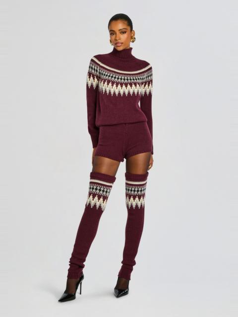 RETROFÊTE ROCKY KNIT ROMPER