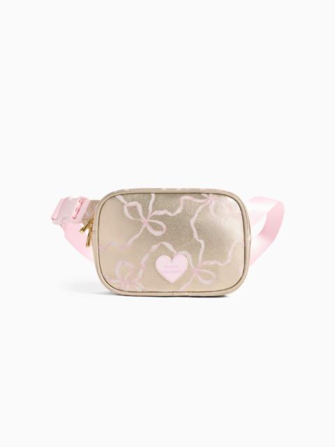 LoveShackFancy STATE x LoveShackFancy Gold Bennet Large Fanny Pack
