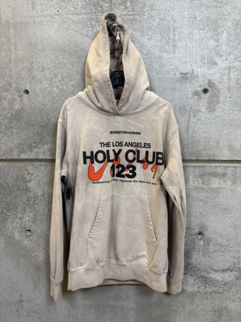 Other Designers RRR-123 - TIE DYE HOLY CLUB RRR 123 HOODIE SUPER HEAVY COTTON