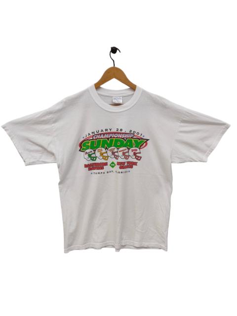 Other Designers NFL × Vintage - 2001 Championship Sunday Super Bowl XXXV Tampa Bay Florida