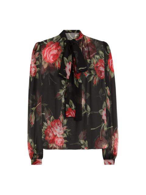 Dolce & Gabbana chiffon.fior