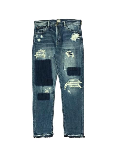 Other Designers VINTAGE JAPAN RO DEOCROWN SELVEDGE PATCHWORK WOMENSWEAR