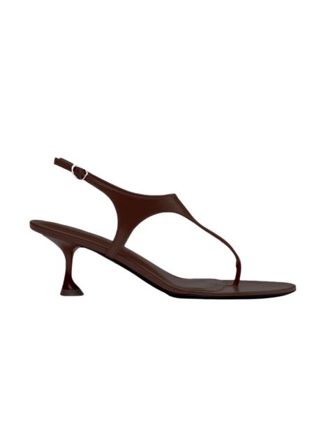 Proenza Schouler Chocolate Thong Sandals