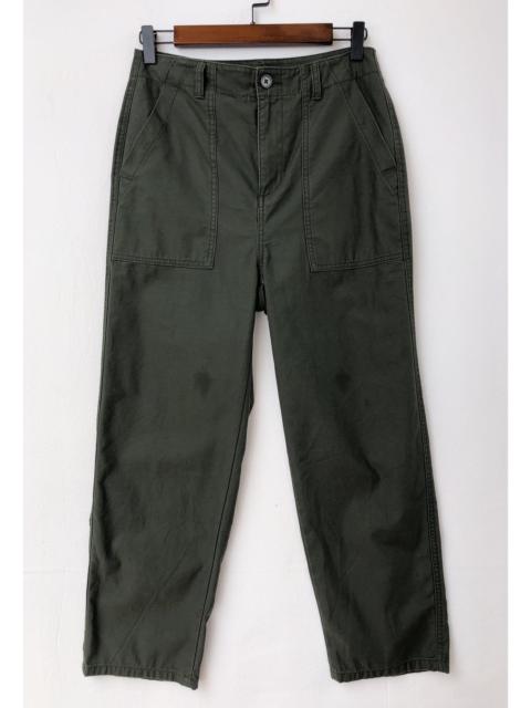 Other Designers Japanese Brand - GU PATCH POCKET CASUAL MILITARY COLOUR TROUSERS