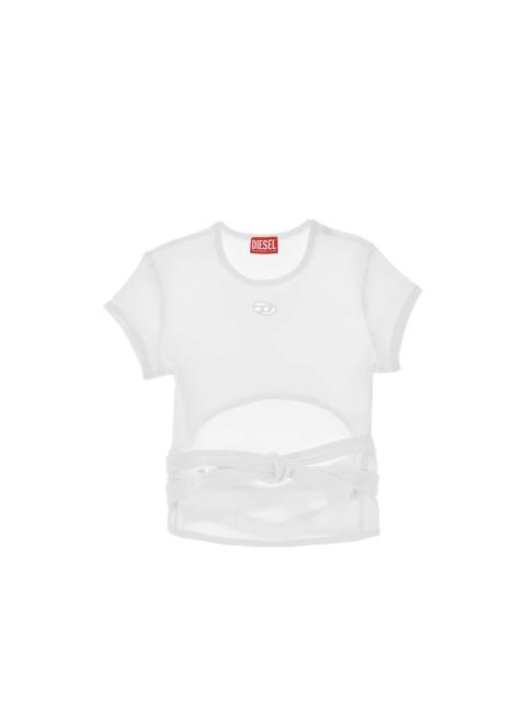 Diesel Diesel White Tops - T-Shirts & Jerseys Women