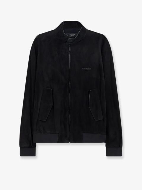 GUCCI Gucci Men Suede Bomber