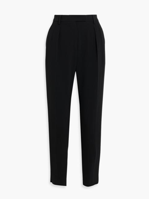 Max Mara Selva crepe slim-leg pants