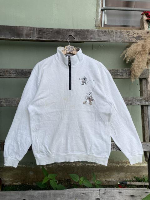 Other Designers Vintage Disney Sports Mickey Duck Logo Japan Swetshirt