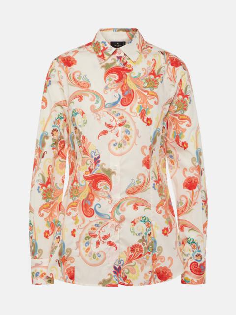 Etro Paisley cotton-blend shirt