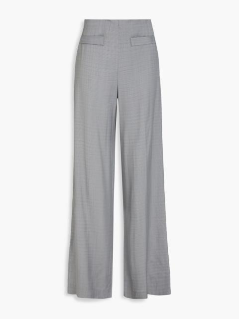 Sandro Grain de poudre wide-leg pants