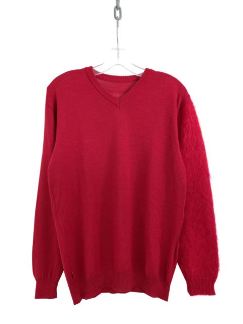 UNDERCOVER AW00 Melting Pot Mohair Sleeve Sweater
