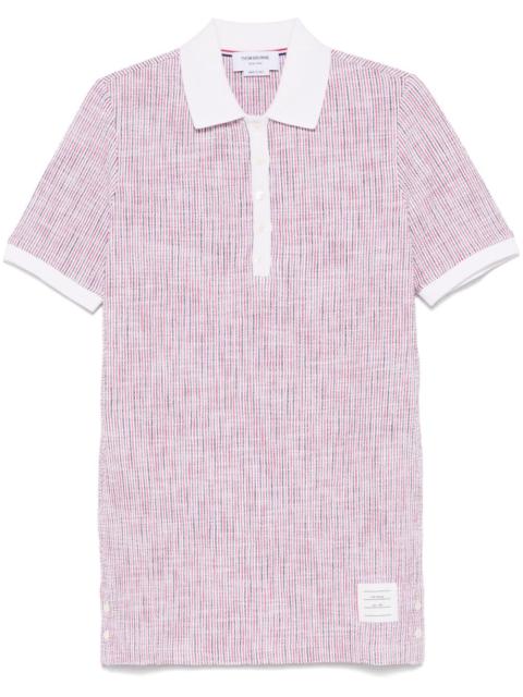 Thom Browne Women Rwb Cotton Polo Dress