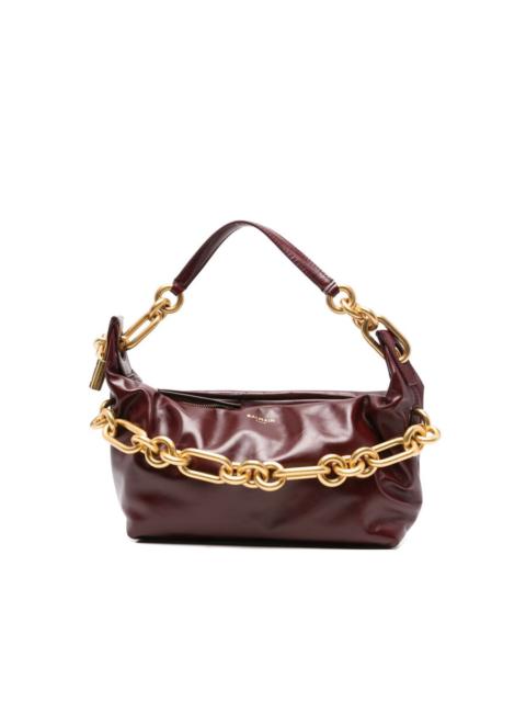 Balmain Balmain Sync Medium Leather Shoulder Bag