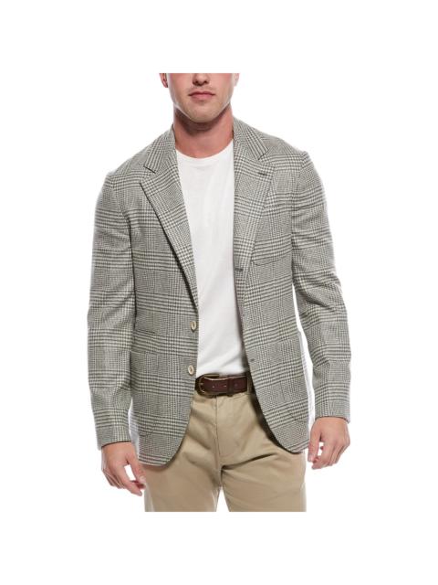 Brunello Cucinelli Brunello Cucinelli Wool, Silk & Cashmere-Blend Blazer