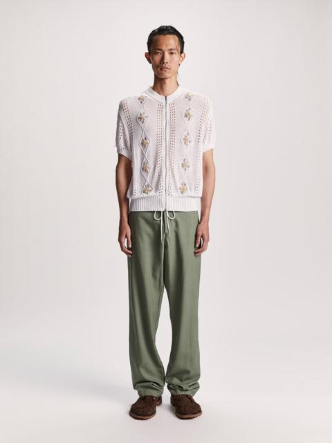 MAGLIANO Cormagliano Zipped Tee White