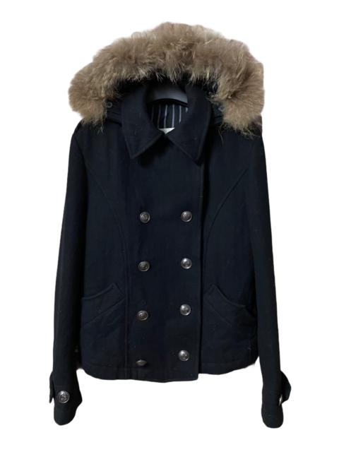 Other Designers Designer - PPFM PEA COAT FUR HODDIES