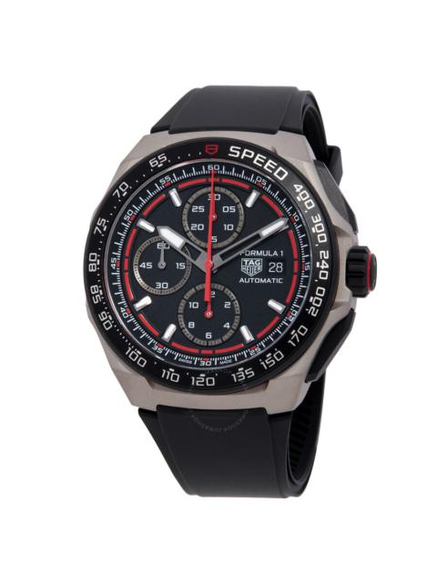 Tag Heuer Formula 1 Chronograph Automatic Black Opalin Dial Watch CBZ2082.FT8096