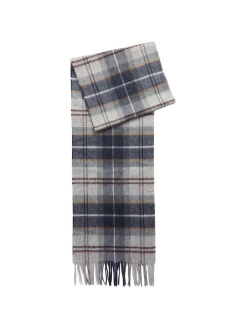 Barbour Merino Cashmere Tartan Scarf