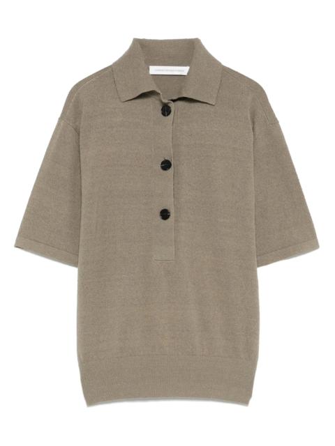 CHRISTOPHER ESBER knitted polo top