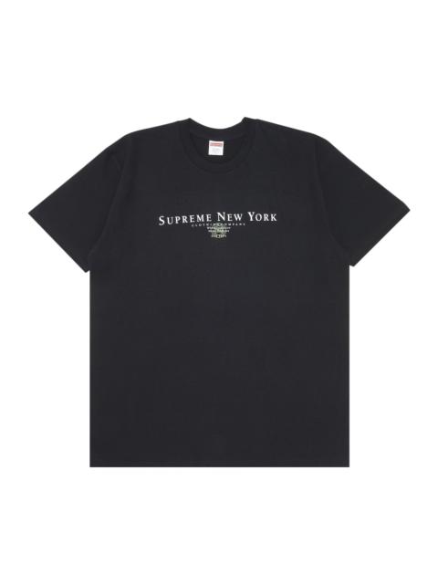 Supreme Supreme Tradition Tee 'Black'