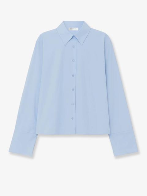 The Frankie Shop The Frankie Shop Tila Organic Cotton Shirt Blue