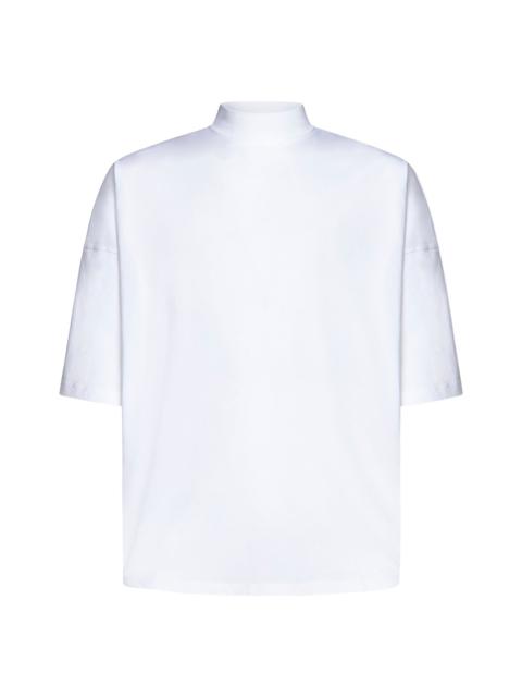Jil Sander Jil Sander Men Short-Sleeved Cotton T-Shirt By Jil Sander