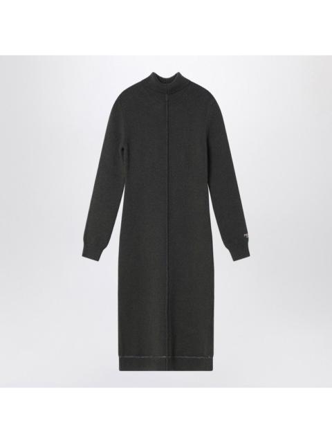 FENDI Fendi Dark Green Cashmere Turtleneck Dress Women