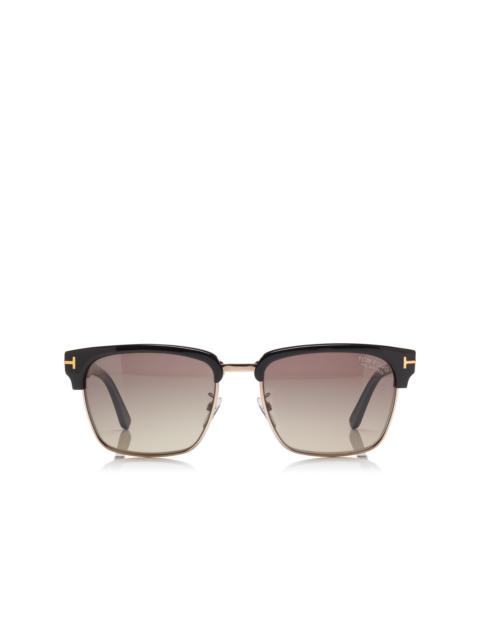 TOM FORD POLARIZED RIVER SUNGLASSES
