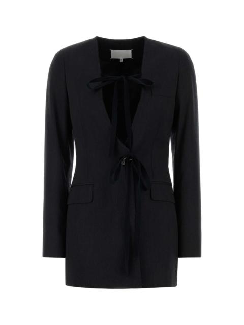 Maison Margiela Maison Margiela Women Slate Wool Blazer