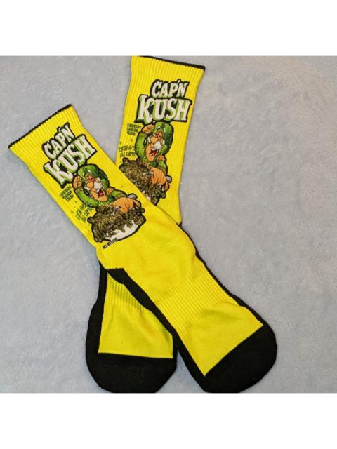 Other Designers Kill Your Culture - New! Cap'n Kush Socks One Size