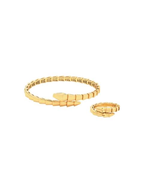 BVLGARI Bvlgari Serpenti Viper Bangle Bracelet and Ring Set