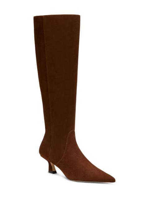 Stuart Weitzman Stuart Weitzman Vinnie Zip Boot 50 in Deep Coffee at Nordstrom