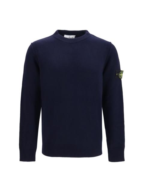 Stone Island Stone Island Crewneck Sweater Navy Blue