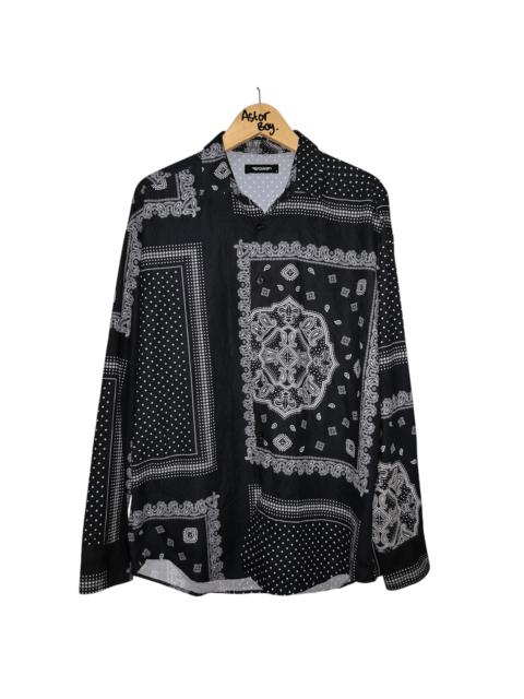 Japanese Brand - FDM Paisley Bandana Silk Shirt